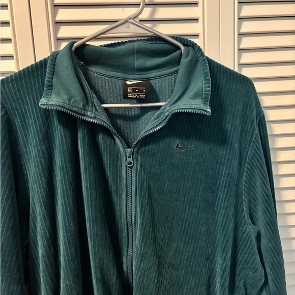 Nike Teal Ribbed Jacket - Picture 4 of 4